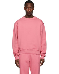 adidas x Humanrace by Pharrell Williams Pink Humanrace Basics Crew Sweatshirt