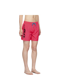 Diesel Pink Wave Swim Shorts