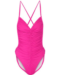 Norma Kamali Butterfly Mio Ruched Swimsuit