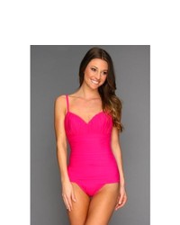 Miraclesuit Fashion Figures Rialto One Piece Swimsuits One Piece Fuchsia