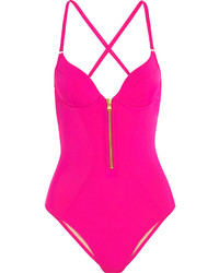 hot pink swimsuits