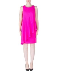 Joseph Ribkoff Pink Layer Dress