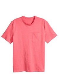 H&M T Shirt With Chest Pocket
