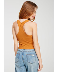 Forever 21 Ribbed Crop Tank