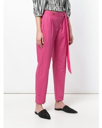 Moschino Vintage Tapered Wrapped Trousers