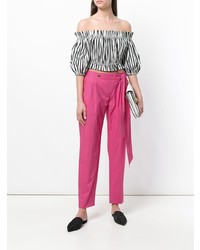 Moschino Vintage Tapered Wrapped Trousers