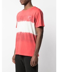 Off-White Tie Dye Effect T Shirt