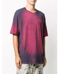 Mauna Kea Two Tone Tie Dye Logo Print T Shirt