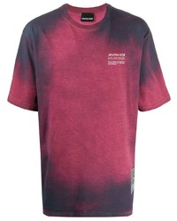 Mauna Kea Two Tone Tie Dye Logo Print T Shirt