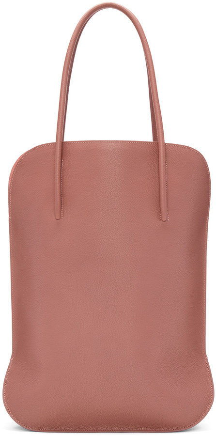 Nina Ricci Pink Medium Irrisor Tote Bag, $990 | SSENSE | Lookastic