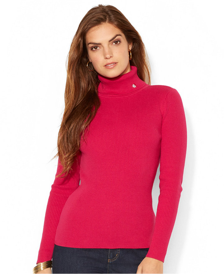 Lauren Ralph Lauren Long Sleeve Turtleneck Sweater | Where to buy ...