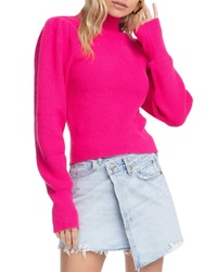 ASTR the Label Puff Sleeve Sweater