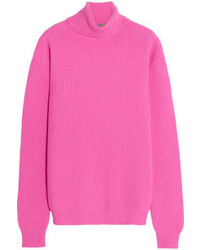 Bottega Veneta Ribbed Cashmere Turtleneck Sweater