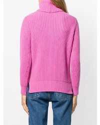 Avant Toi Ribbed Roll Neck Sweater