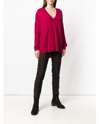 Twin-Set Loose Fit V Neck Sweater