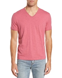 John Varvatos Star USA Miles Slub Knit V Neck T Shirt