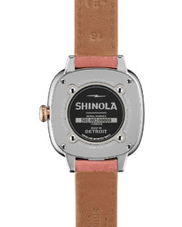 Shinola 36mm Gomelsky Two Tone Watch Pink