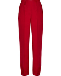 Lemaire Wide Leg Twill Trousers