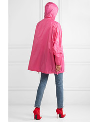Balenciaga Hooded Shell Windbreaker Jacket Pink