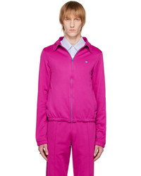Acne Studios Pink Embroidered Track Jacket