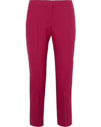 Hot Pink Wool Dress Pants