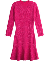Alexander McQueen Stretch Dress With Wool And Cashmere