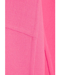 Michael Kors Michl Kors Collection Cropped Stretch Wool Jacket Pink