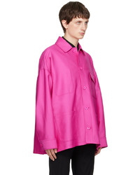 Valentino Pink Pocket Shirt
