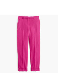 Hot Pink Wool Pants