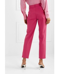 Emilio Pucci Wool Twill Tapered Pants