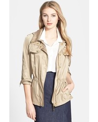 Vince Camuto Quilt Detail Short Anorak Small