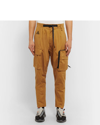 Nike Acg Tapered Cotton Blend Twill Cargo Trousers