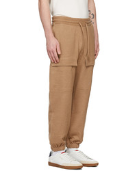 BOSS Brown Russell Athletic Edition Cargo Pants