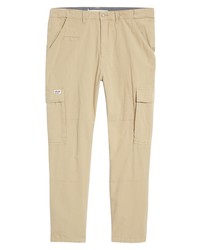 GUESS Go Kit Cotton Cargo Pants In Tan At Nordstrom