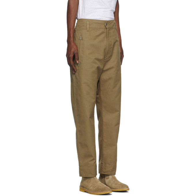 Isabel Marant Khaki Tulcen Cargo Pants, $480 | SSENSE | Lookastic