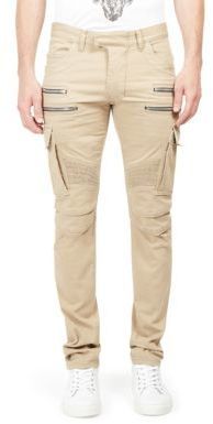 Balmain Slim Fit Cargo Pocket Pants, $1 