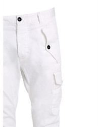 DSQUARED2 Stretch Cotton Twill Cargo Pants