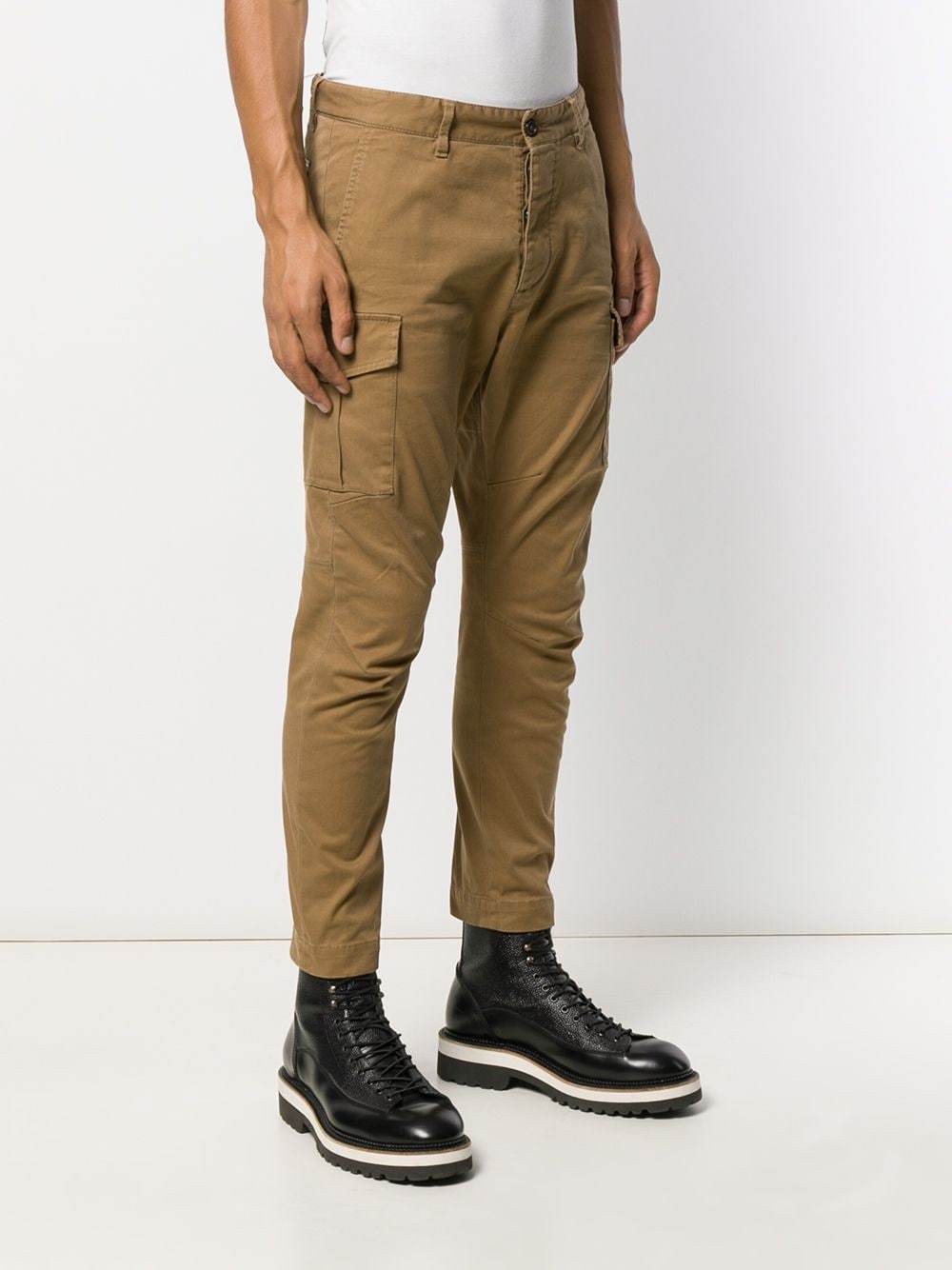 DSQUARED2 Tapered Leg Chinos, $338 | farfetch.com | Lookastic