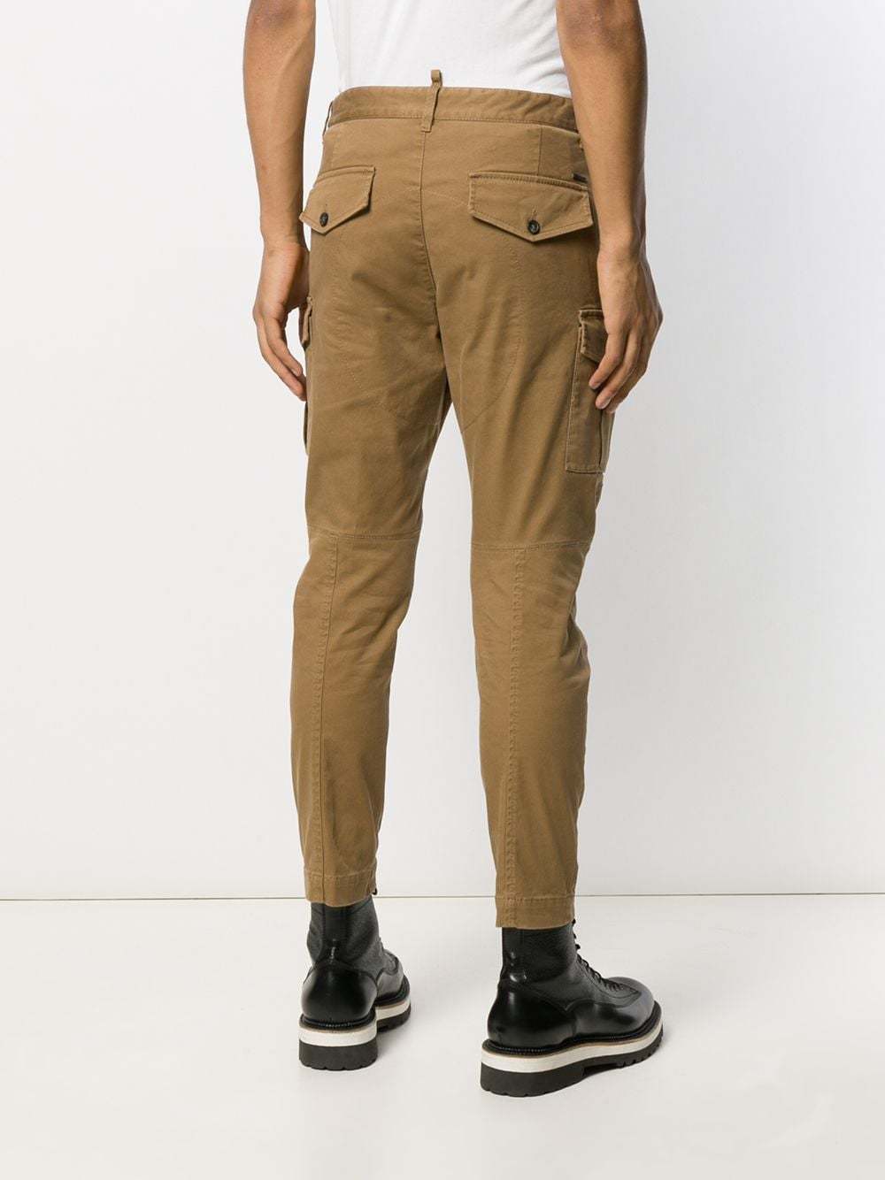 DSQUARED2 Tapered Leg Chinos, $338 | farfetch.com | Lookastic