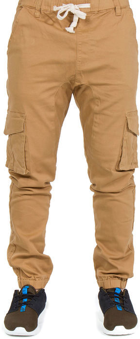 tan cargo joggers