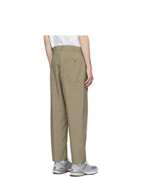Engineered Garments Khaki Nyco Carlyle Trousers