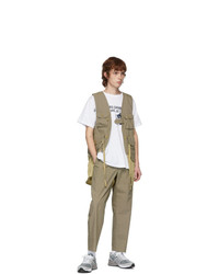 Engineered Garments Khaki Nyco Carlyle Trousers