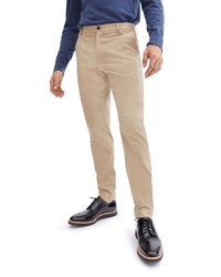 7 For All Mankind Adrien Chinos In Khaki At Nordstrom