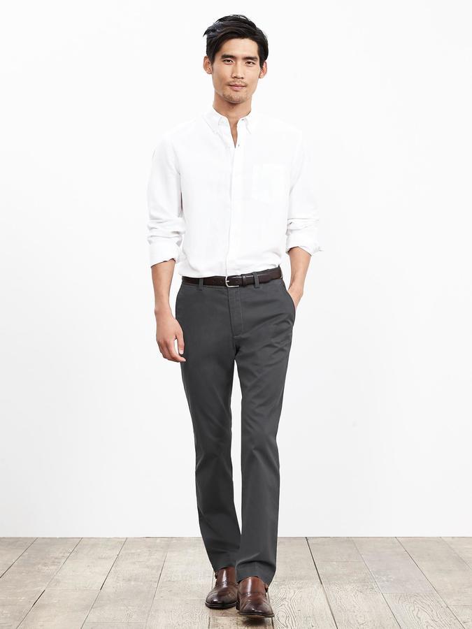 Banana Republic Aiden Slim Chino, $38 | Banana Republic | Lookastic