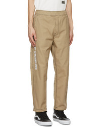 AAPE BY A BATHING APE Beige Chino Trousers