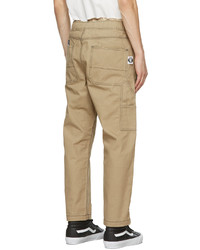 AAPE BY A BATHING APE Beige Chino Trousers