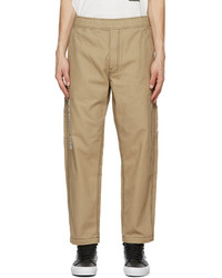 AAPE BY A BATHING APE Beige Chino Trousers