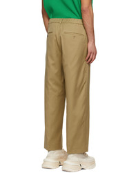 Wooyoungmi Beige Cotton Trousers