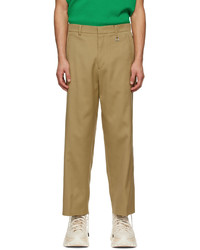 Wooyoungmi Beige Cotton Trousers
