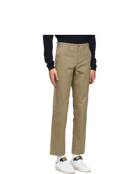 Norse Projects Beige Slim Aros Trousers